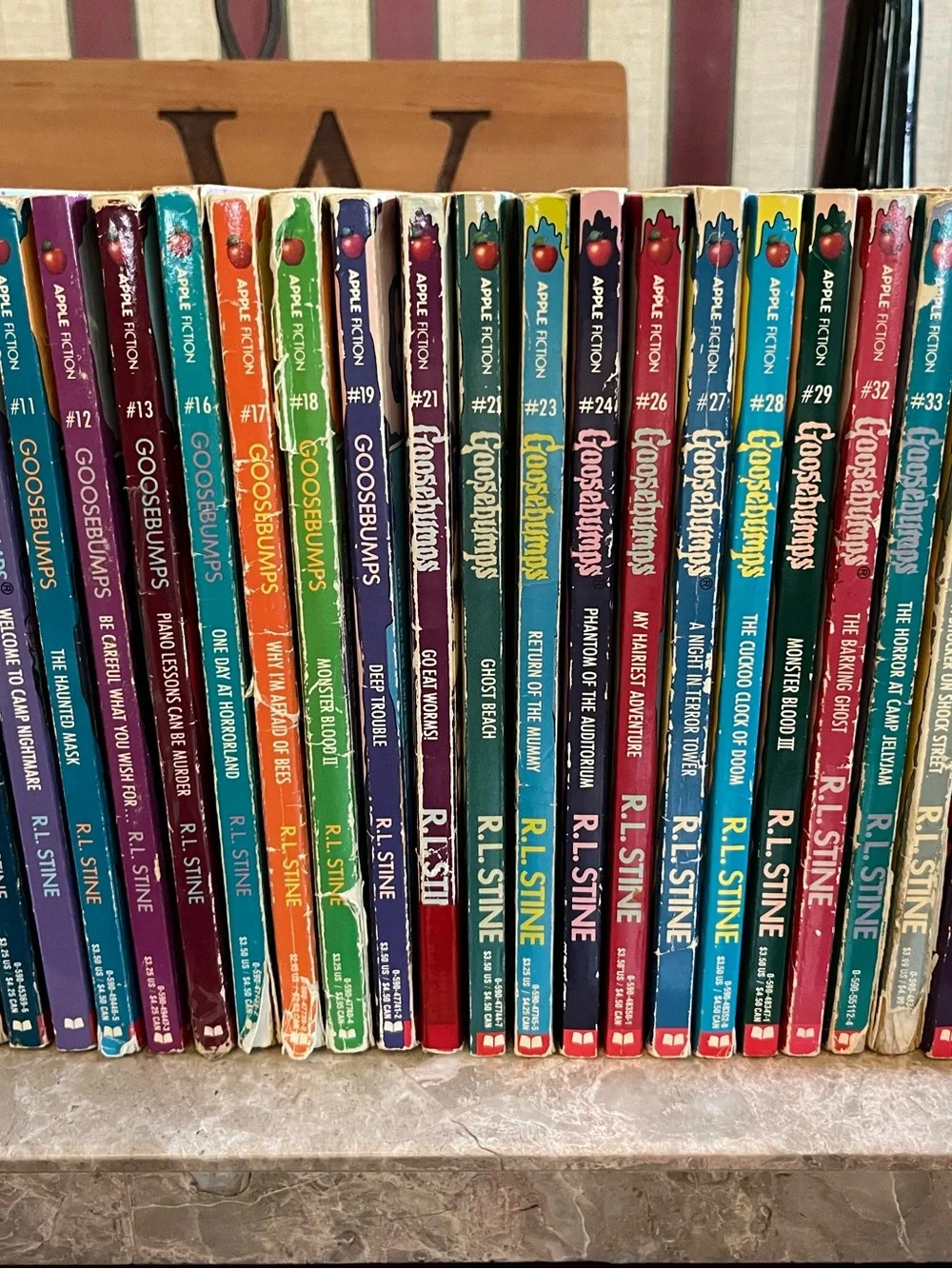 Vintage Goosebumps books collection 90s (26 out of 62) some first print/editions
